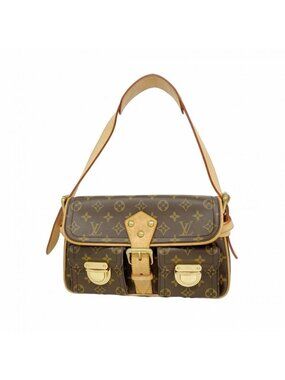 Louis Vuitton Shoulder Bag Monogram Hudson PM Brown
